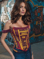 Washington DC Football Team COMMANDERS Corset