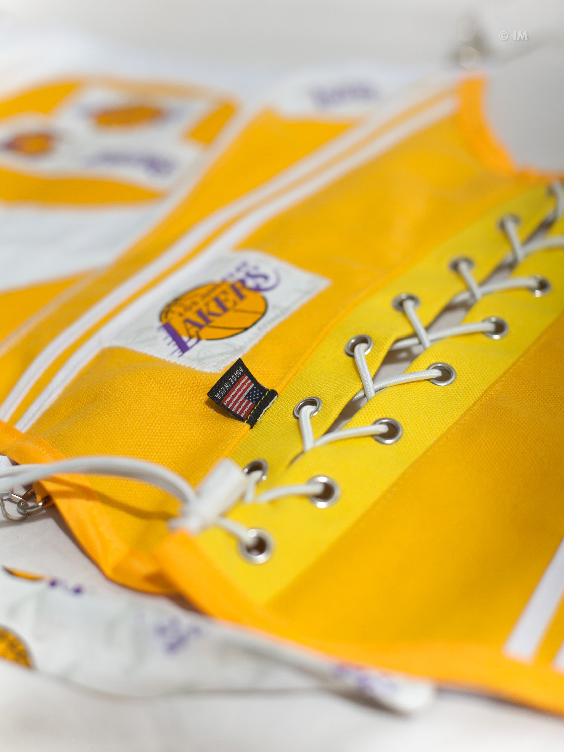 Los Angeles Lakers Basketball Team Corset Bustier Top