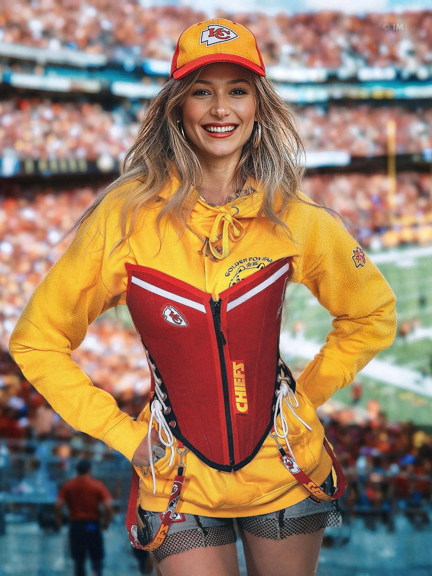 Kansas City CHIEFS Corset Style 2