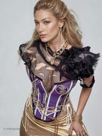 American Football Baltimore Ravens Team Corset