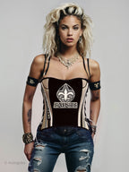 New Orleans SAINTS Corset Bustier - Limited Edition Team Apparel
