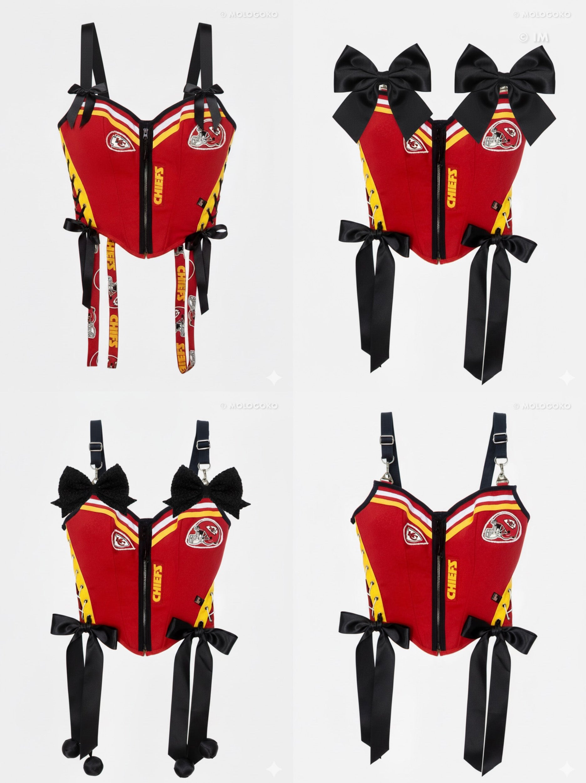 Kansas City CHIEFS Corset / Style 1