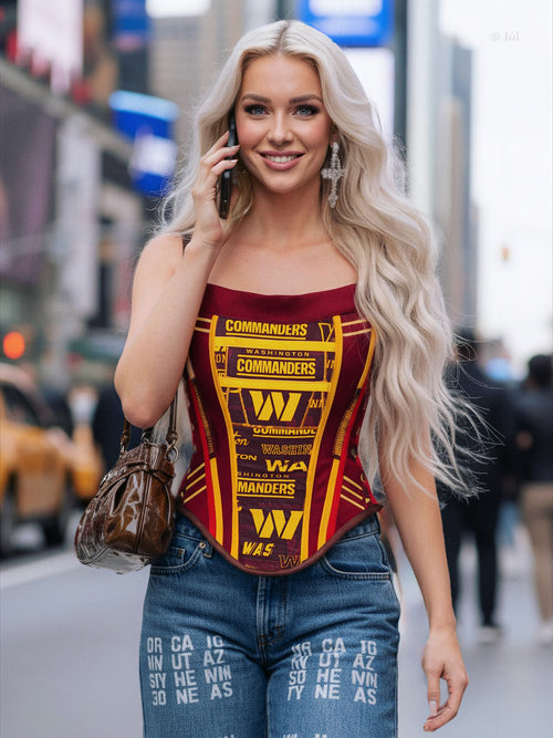 Washington DC Football Team COMMANDERS Corset