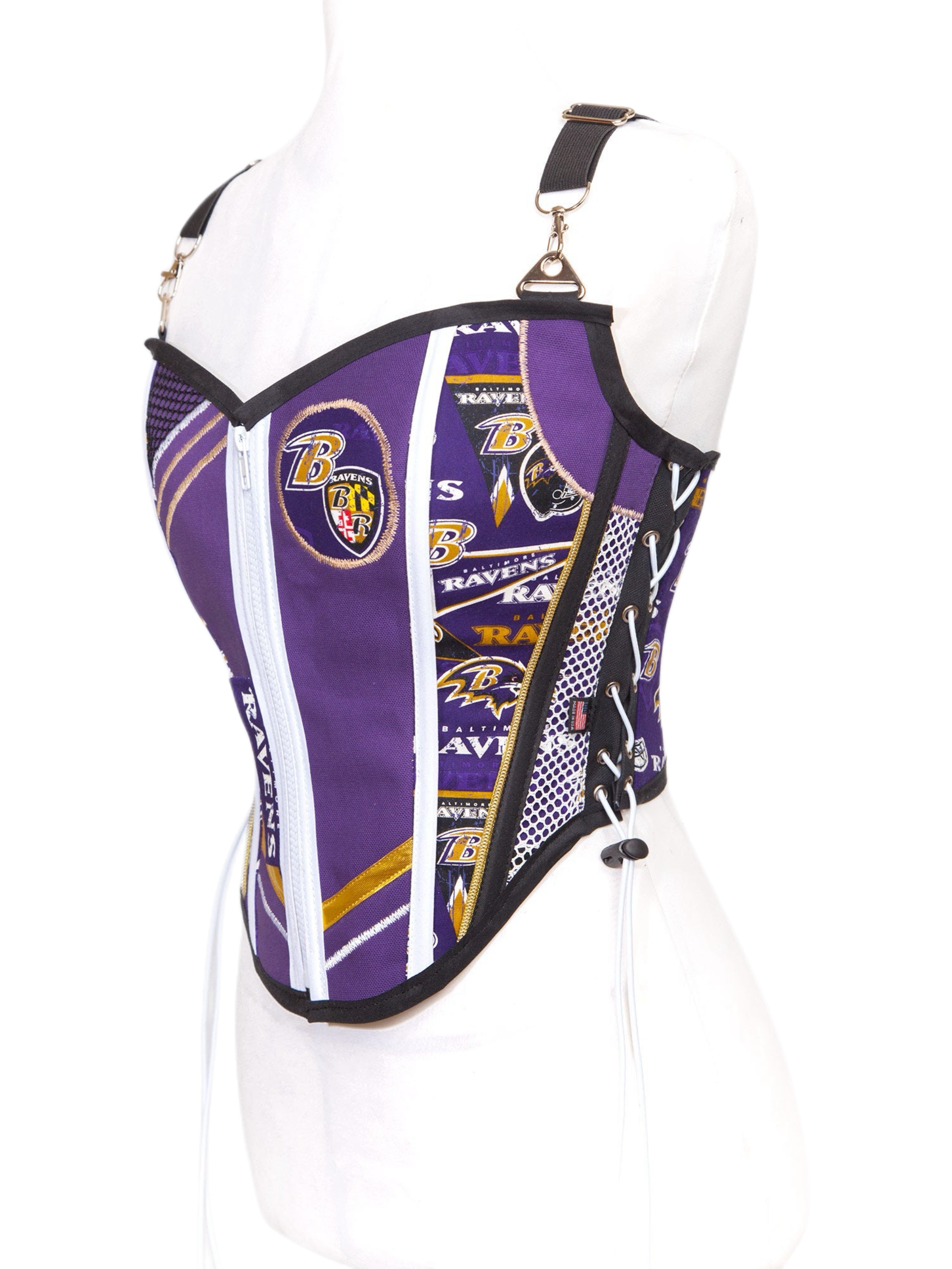 American Football Baltimore Ravens Team Corset