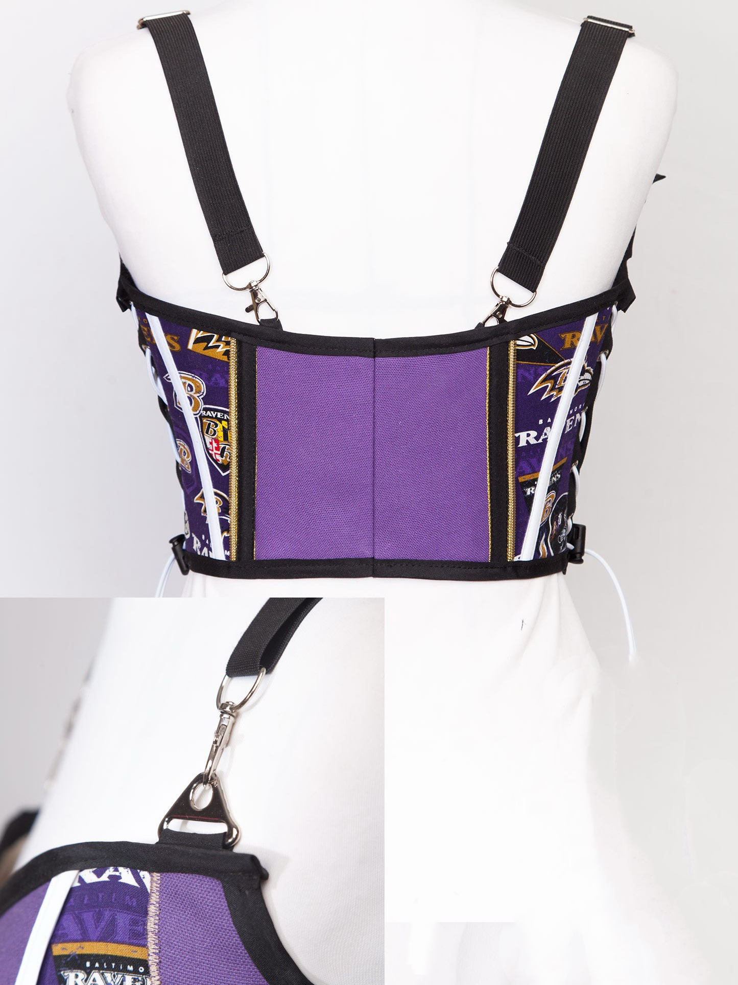American Football Baltimore Ravens Team Corset