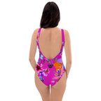 AFA Flower Pattern 1 One-Piece Swimsuit