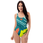 AFA Abstract Sealife Signature Premium One-Piece Swimsuit