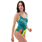 AFA Abstract Sealife Signature Premium One-Piece Swimsuit
