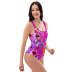 AFA Flower Pattern 1 One-Piece Swimsuit