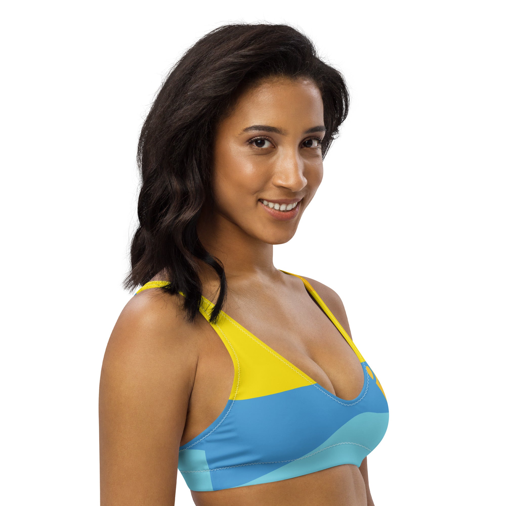 AFA I <3 UKRAINE! Recycled padded bikini top