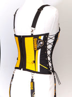 Pittsburgh Steelers Football Team Corset Bustier Top