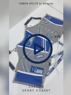 DETROIT LIONS Football Team Fan Corset