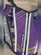 American Football Baltimore Ravens Football Team Corset