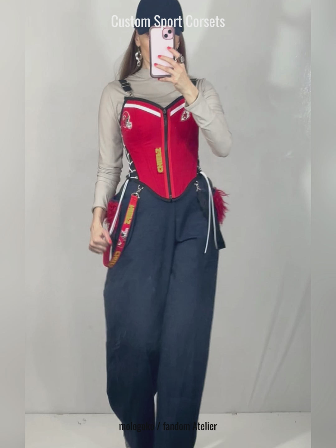 Kansas City CHIEFS Corset Style 2