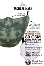 Camouflage 100% Organic Cotton Reusable Full Coverage Facemask For Men XL- XXL – 3XL