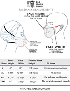 NHL WASHINGTON CAPITALS TEAM: EXTRA LARGE Facemask Filter + Lanyard