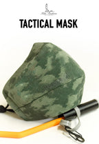 Camouflage 100% Organic Cotton Reusable Full Coverage Facemask For Men XL- XXL – 3XL
