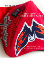 NHL WASHINGTON CAPITALS TEAM: EXTRA LARGE Facemask Filter + Lanyard
