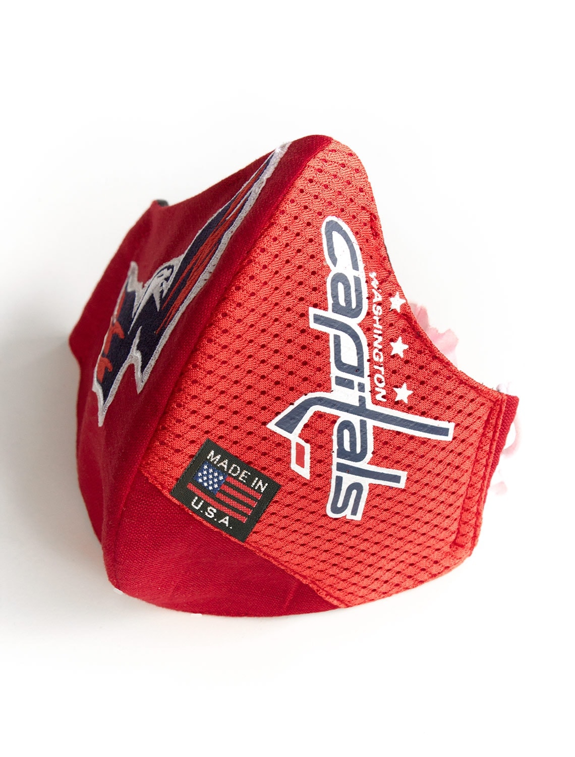 NHL WASHINGTON CAPITALS TEAM: EXTRA LARGE Facemask Filter + Lanyard
